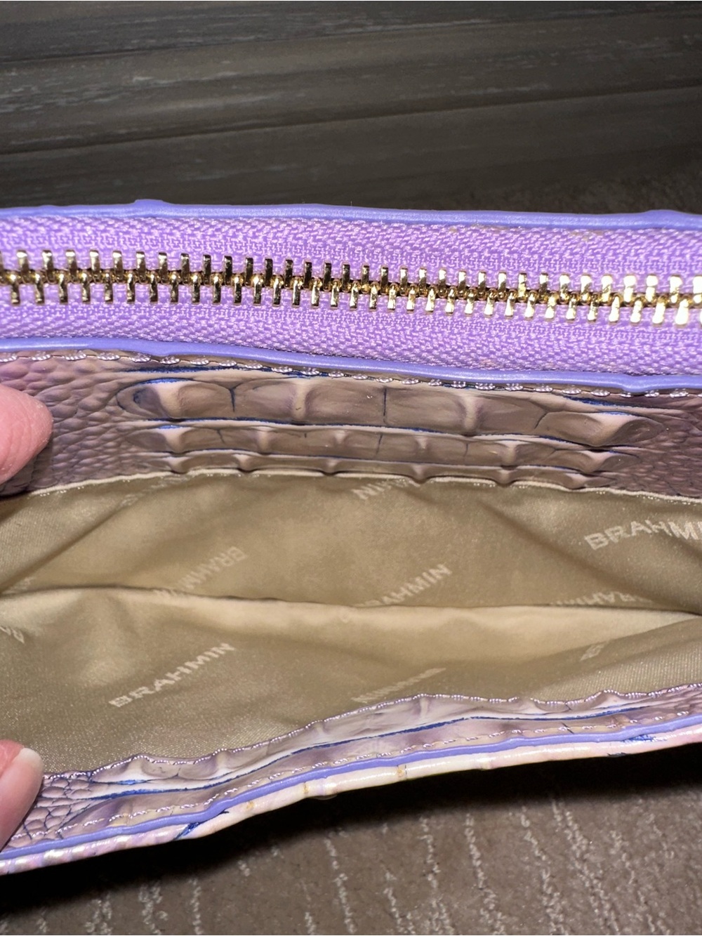 Brahmin Small Bekka in Very Peri - Picture 4 of 6